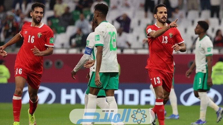 مباراة منتخب السعودية والاردن في تصفيات كأس العالم 