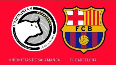 مباراة برشلونة ضد دي سالامانكا