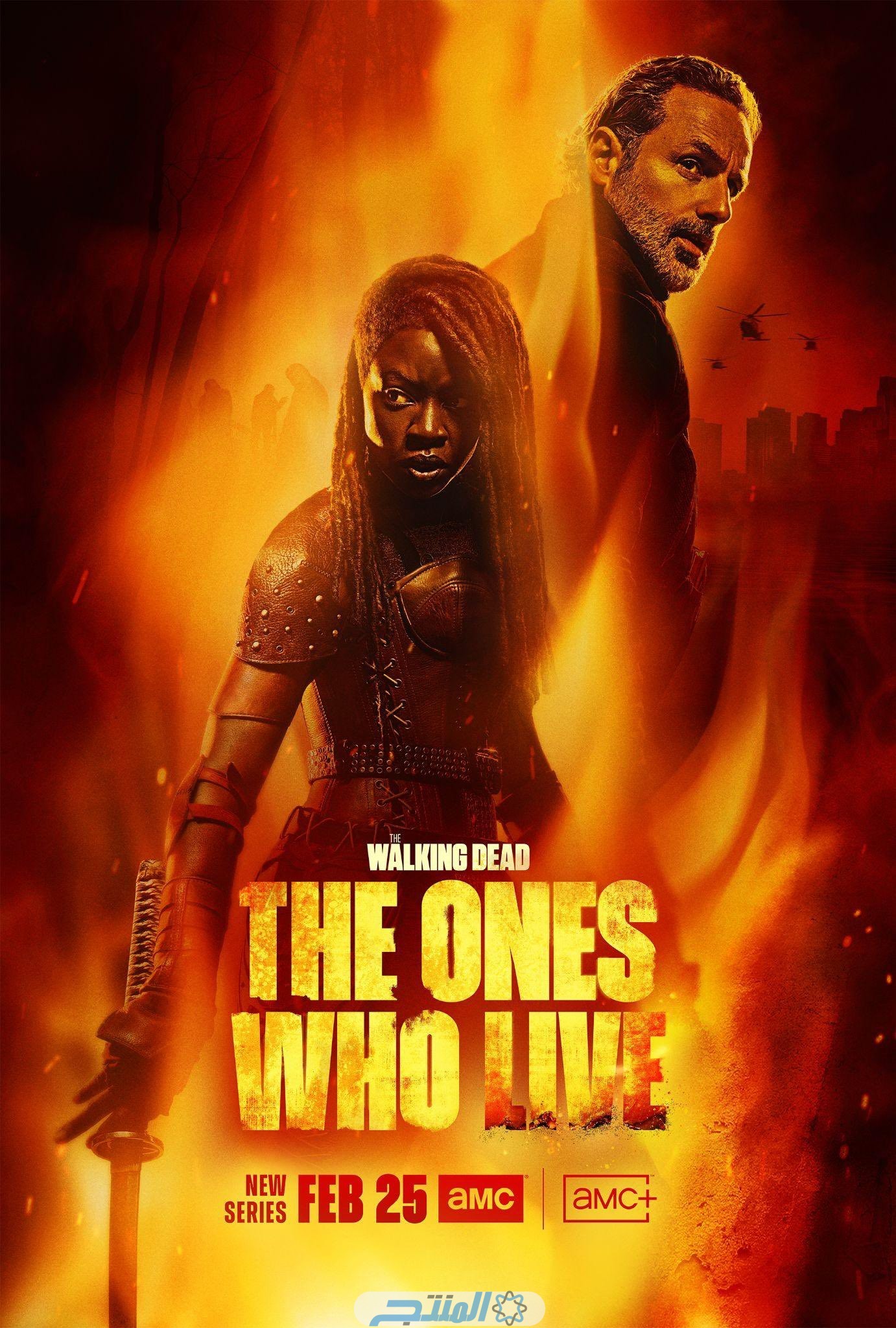 قصة مسلسل ريك وميشون الجديد؛ The Walking Dead: The Ones Who Live "الموعد والقنوات الناقلة"
