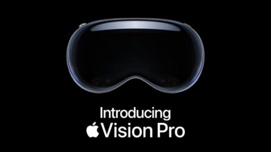 نظارة ابل فيجن برو الجديدة Apple Vision Pro