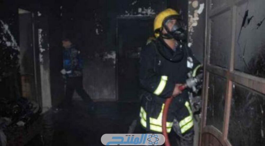 حادث حريق منزل الوزير السابق عزت جرادات وزوجته في الأردن