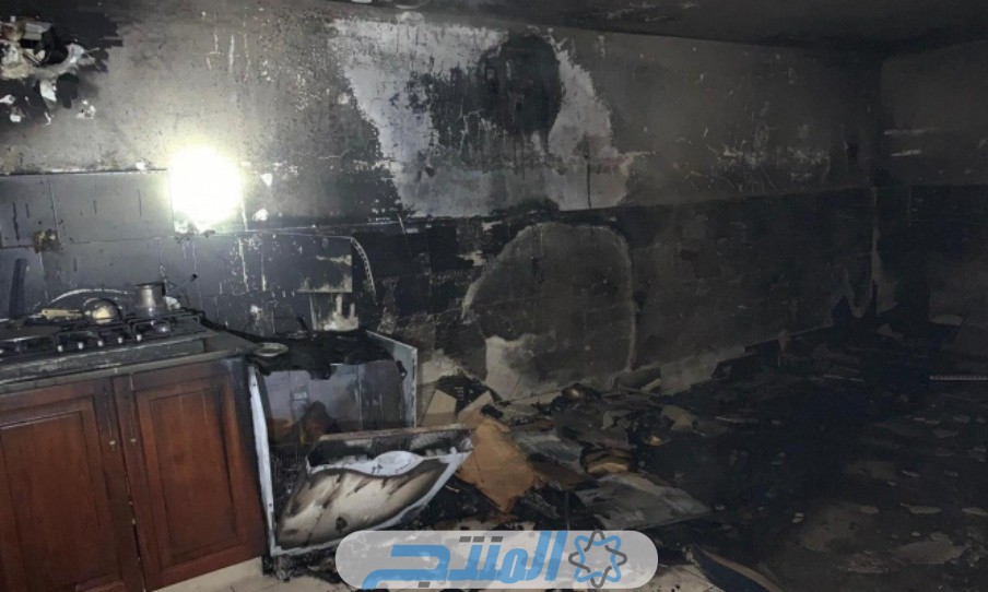 حادث حريق منزل الوزير السابق عزت جرادات وزوجته في الأردن 