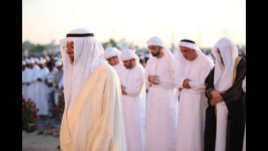 مصليات العيد في ابو ظبي 2024